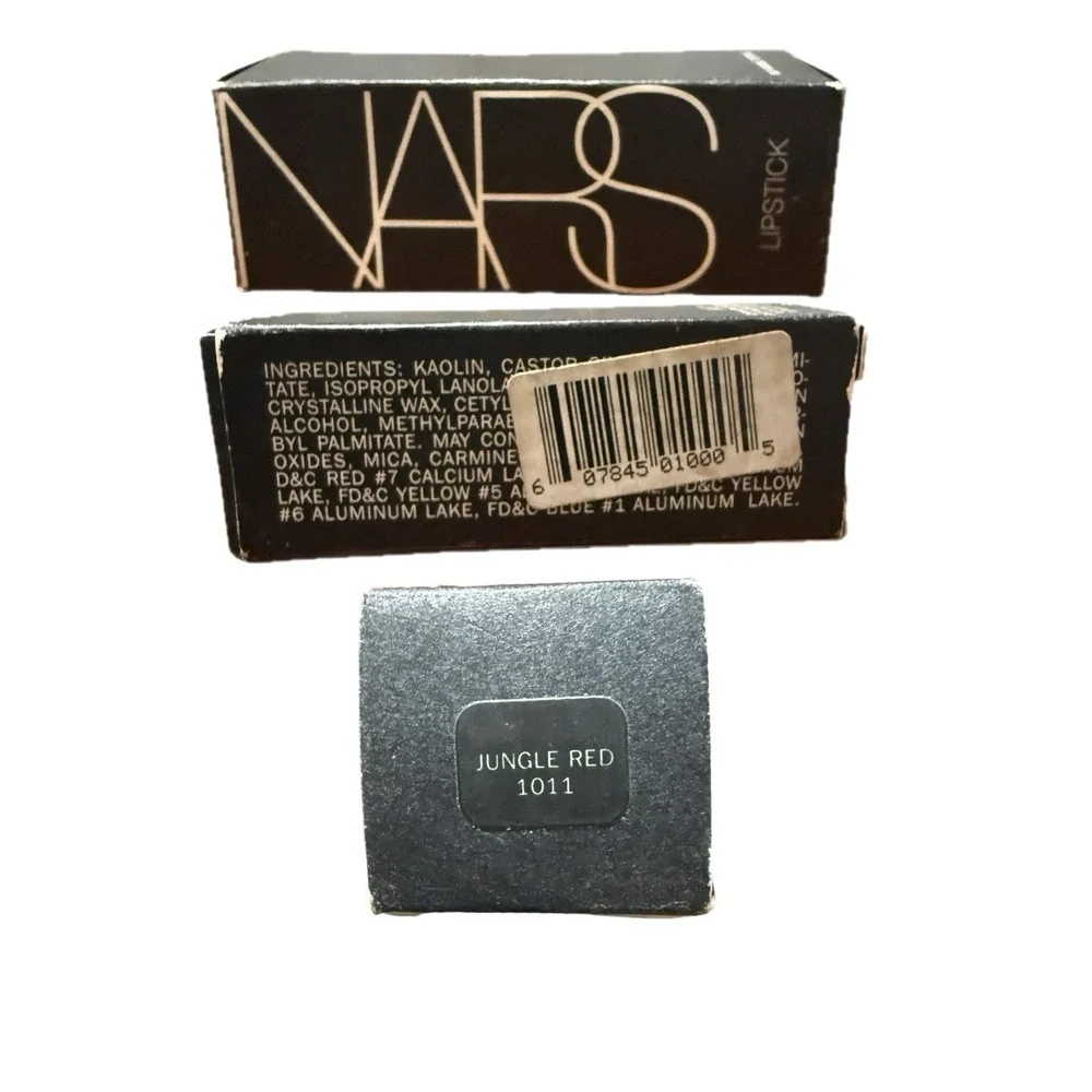 NARS Lipstick Rouge A Levres Full Size‎ 0.12oz/ 3.4g Jungle Red Discontinued NOS